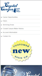 Mobile Screenshot of crystalcanyonwater.com